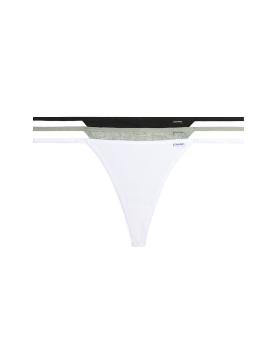 Athletic Cotton 3 Pack Thongs