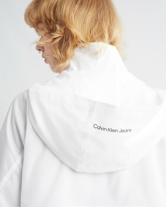 Fitted Waist Zip Up Jacket