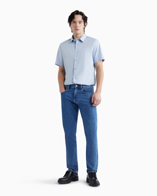 Tonal Monogram Short Sleeve Shirt