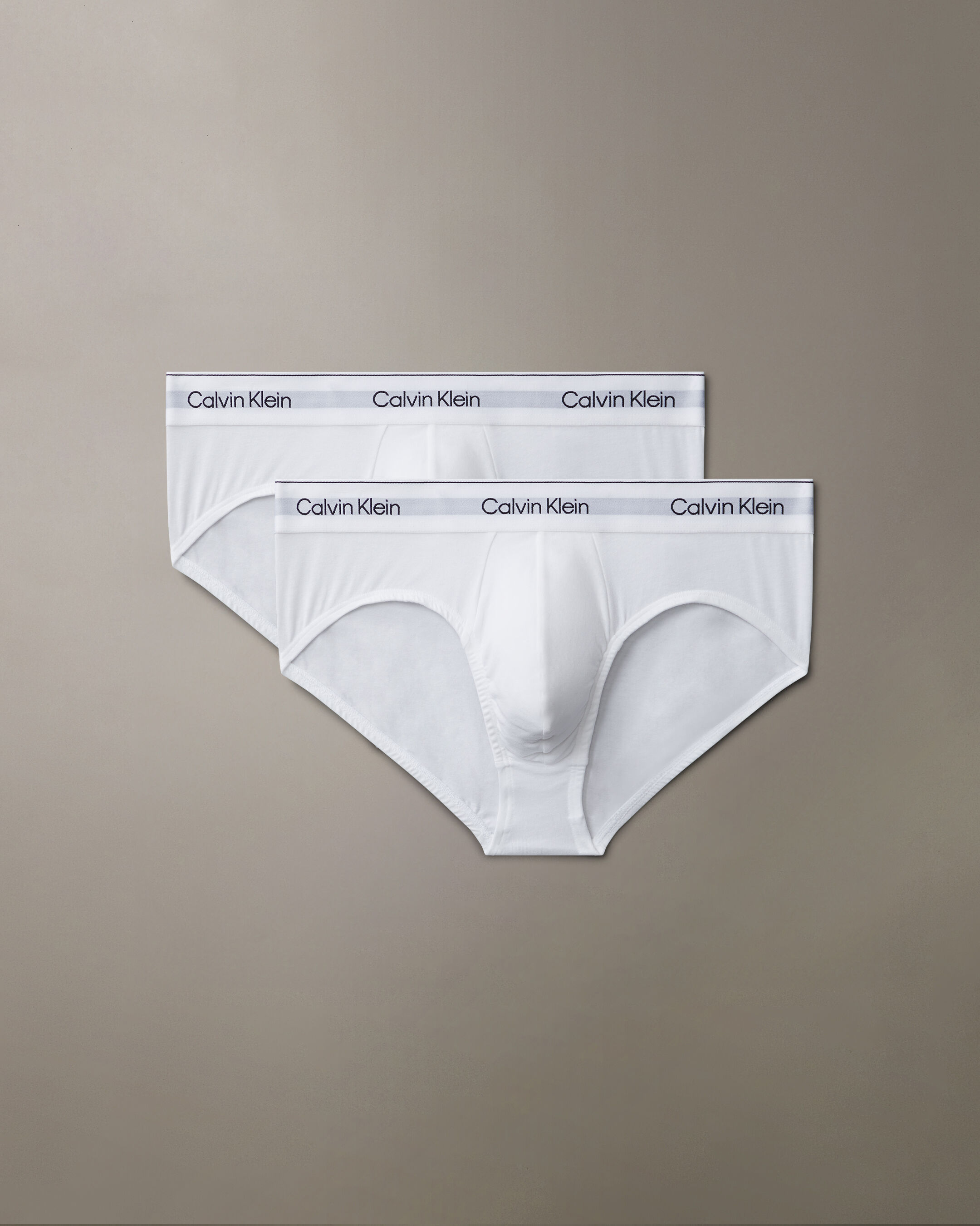 2 Pack Modern Cotton Stretch Hipster Briefs white Calvin Klein Malaysia