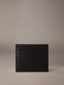 CK Inset Card Case, Black, hi-res