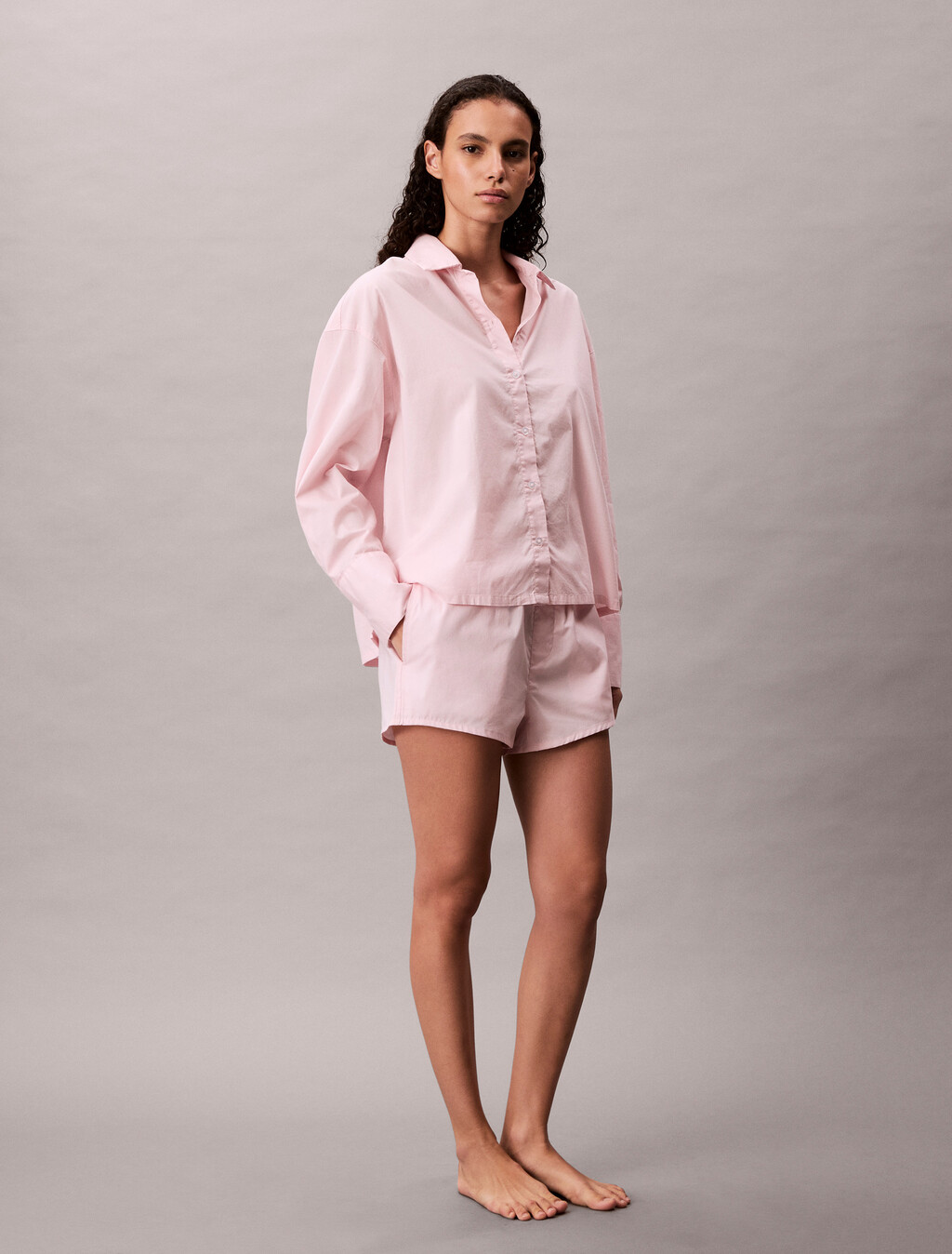 Cotton Poplin Regular Shirt, Potpourri, hi-res
