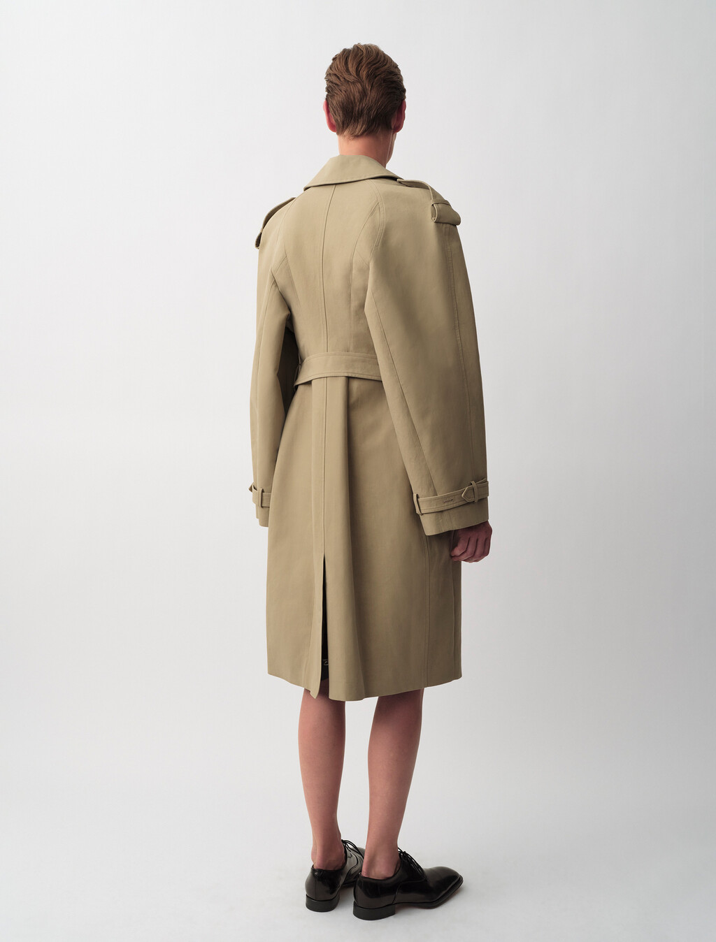 Jones Trench Coat, Khaki, hi-res