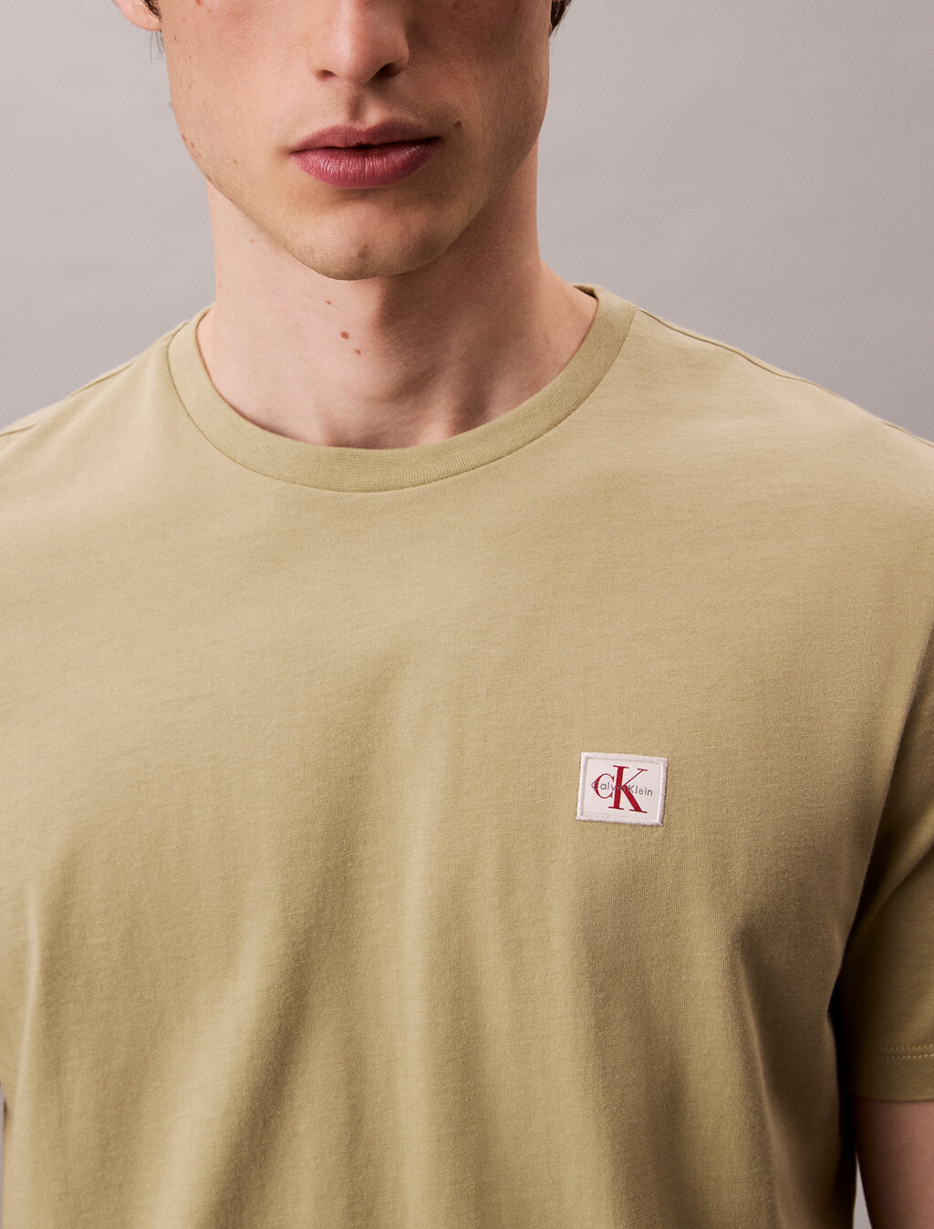 Monogram Patch Classic Tee, Cedar, hi-res