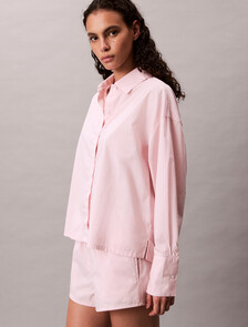 Cotton Poplin Regular Shirt, Potpourri, hi-res