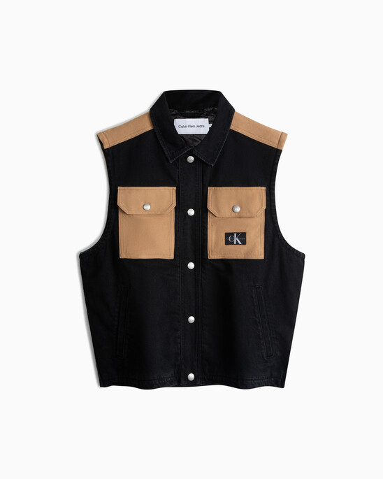 Amplify Workwear Padded Denim Vest