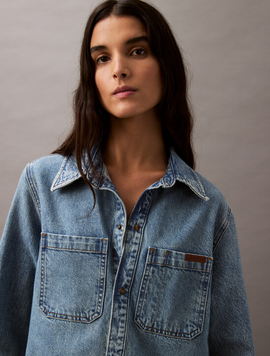 Relaxed Denim Shirt