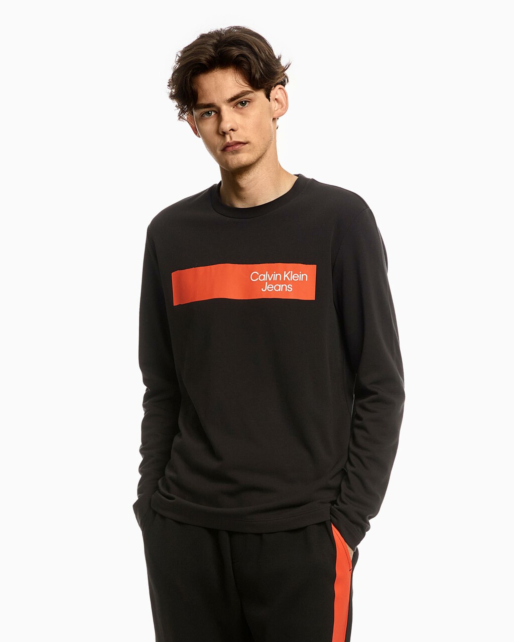 REIMAGINE COLOR BLOCK INSTITUTIONAL LONG SLEEVE TEE