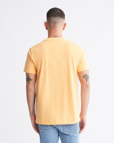 Monogram Organic Cotton Tee, Crushed Orange, hi-res