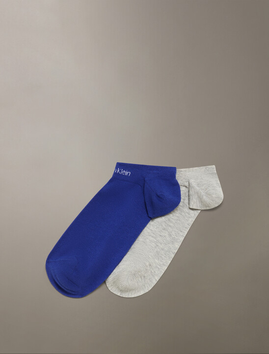 Cotton Heel Gripper Low Cut Sock 2 Pack