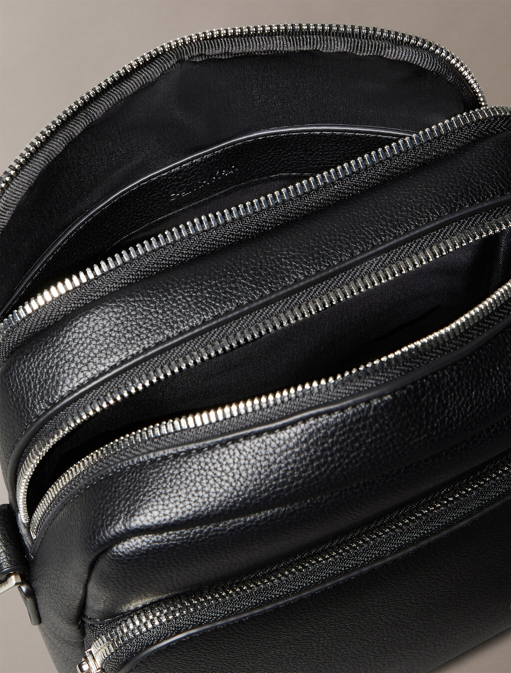 Micro Pebble Crossbody Bag, Black, hi-res