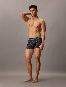 CK Micro Plus Low Rise Trunks 3 Pack, black/ rotating ck mini black/ wolf grey, hi-res