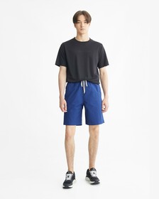 Water-Repellent Gym Shorts, BLUE DEPTHS, hi-res