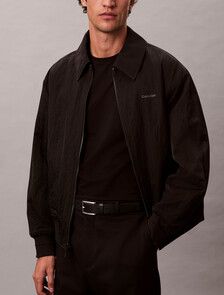 Stretch Cotton Slim Tee, Black, hi-res