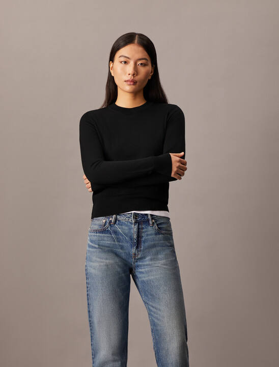 Tech Merino Crewneck Sweater