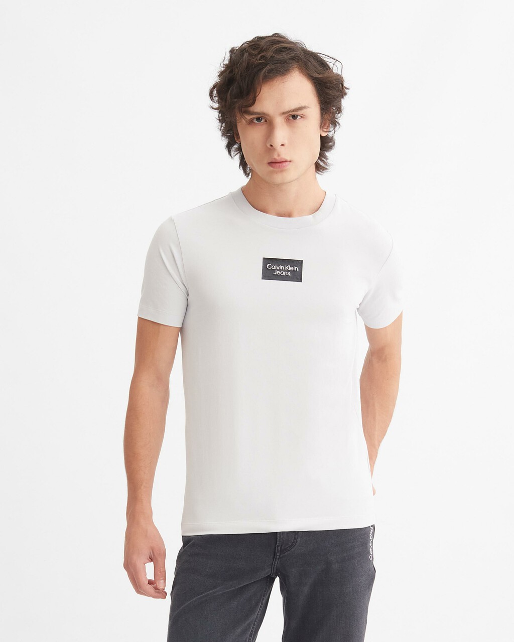 Nocturnal Reds Tee, GHOST GREY, hi-res