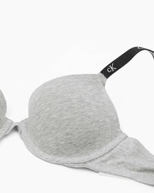 Calvin Klein 1996 Lightly Lined Demi Bra, Grey Heather, hi-res