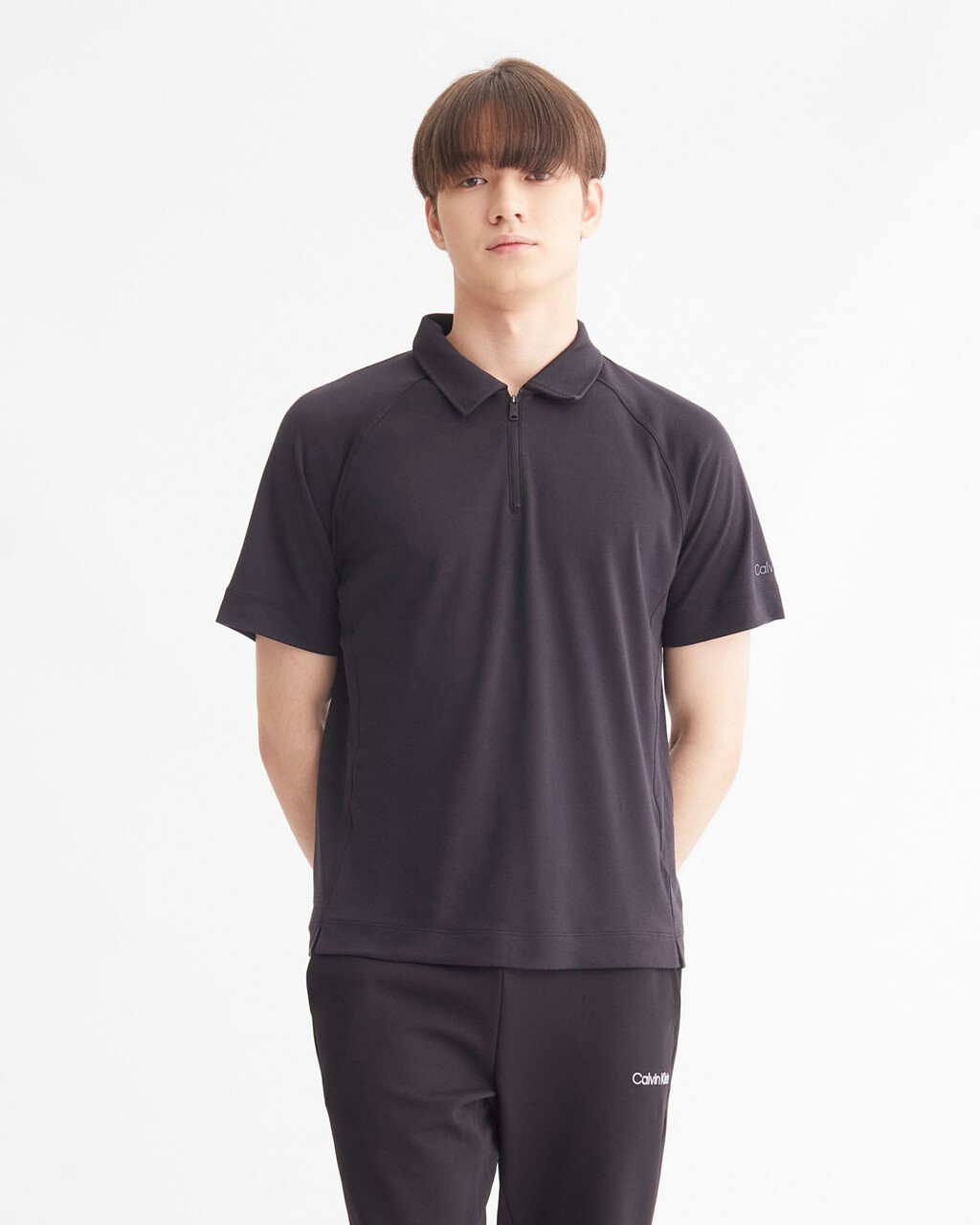 Essentials  Polo, BLACK BEAUTY, hi-res