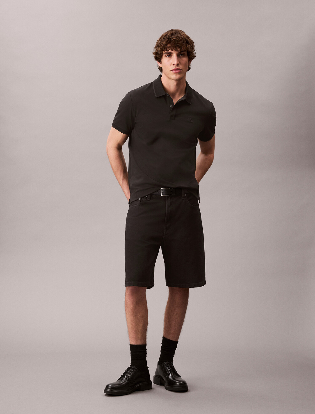 Cooling Regular Polo, Black, hi-res