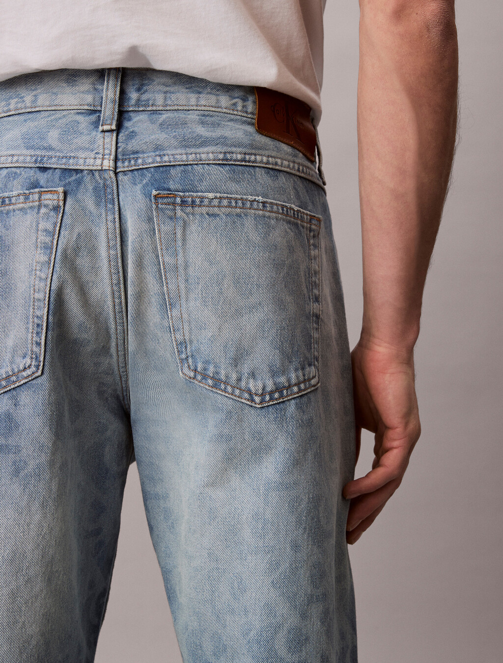 90s Straight Logo Jeans, LT PLAYBILL, hi-res