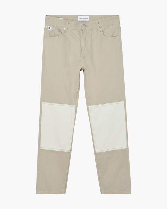 TWO TONE DAD JEANS