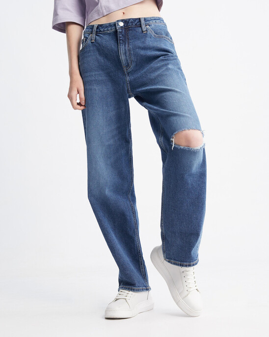 Italian Denim 90s Straight Jeans
