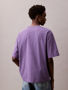 Cotton Relaxed Embroidered Graphic Tee, Mystical, hi-res