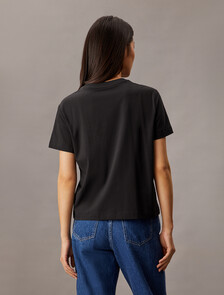 Monogram Crewneck Tee 2 Pack, Pack of 2 Black & White, hi-res