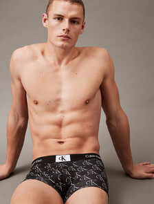 Calvin Klein 1996 Micro Low Rise Trunks, Black, hi-res