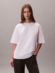 Oversized Logo T-shirt, Pink Prism, hi-res