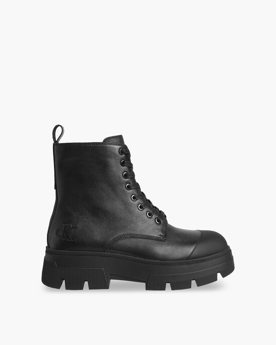 CHUNKY COMBAT LACE-UP BOOTS