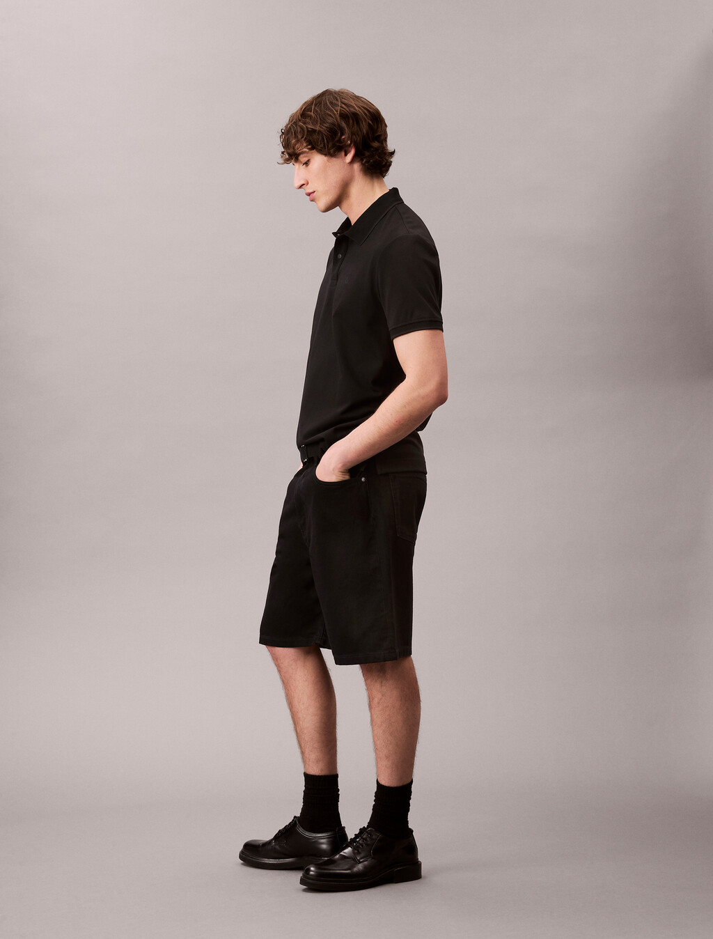 Cooling Regular Polo, Black, hi-res