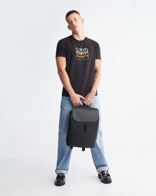 Multi Layering Logo Tee