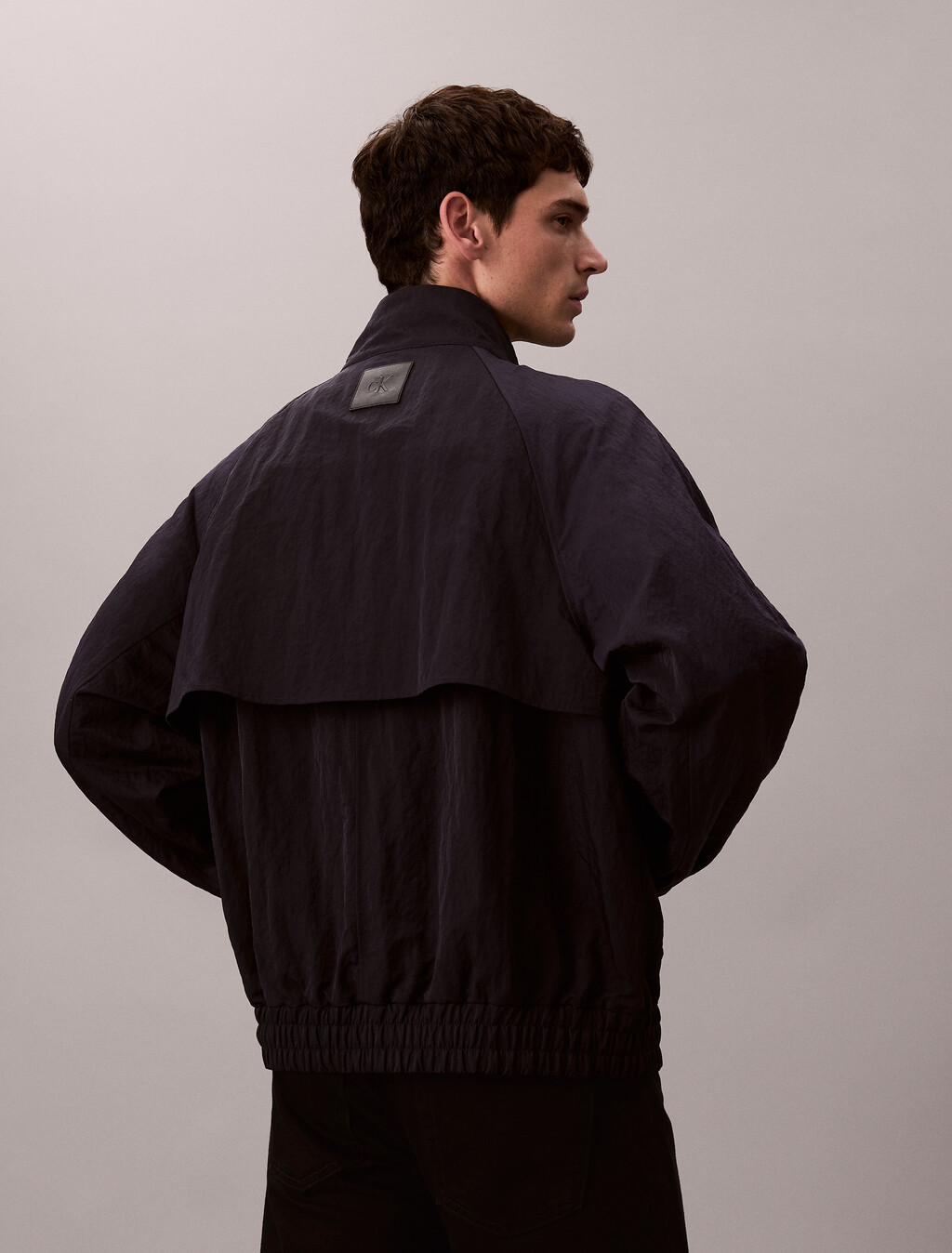 Tech Relaxed Blouson Jacket, Night Sky, hi-res