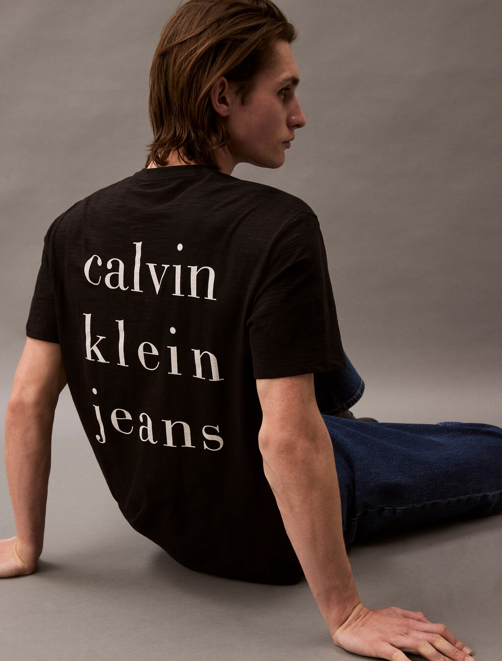 Logo T-shirt, Black, hi-res