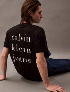 Logo T-shirt, Black, hi-res