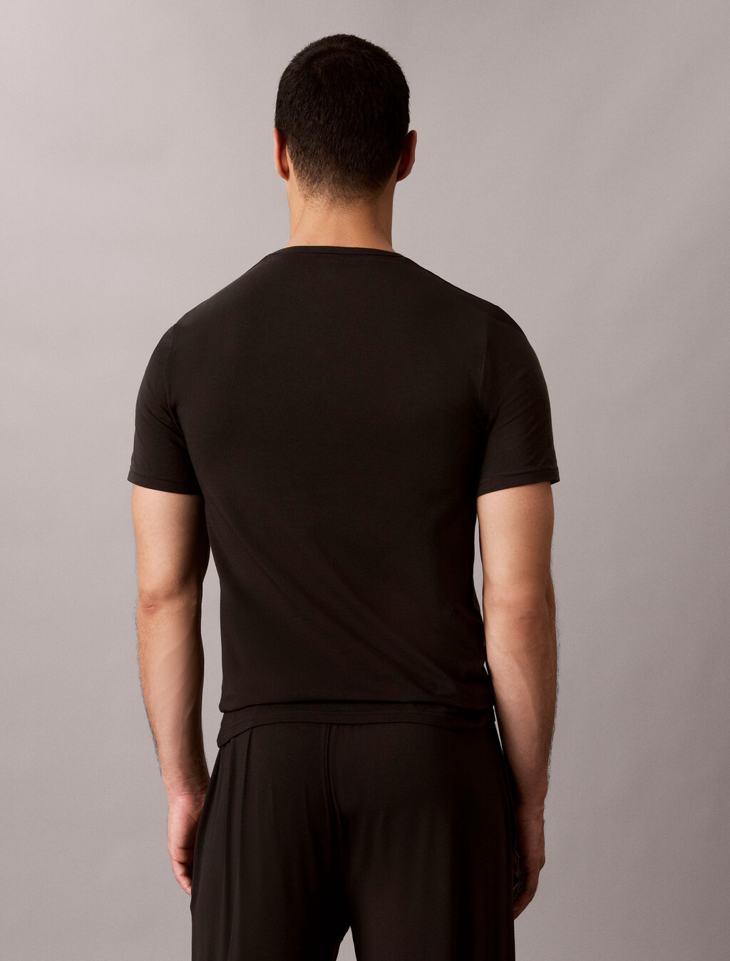 Crewneck Lounge T-Shirt, Black, hi-res