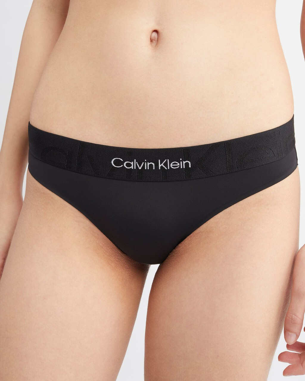 EMBOSSED ICON MICRO BIKINI, Black, hi-res