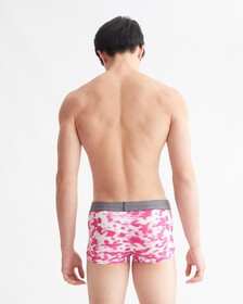 Calvin Klein 1996 Low Rise Trunks, BLUR FLORAL_PALACE PINK, hi-res