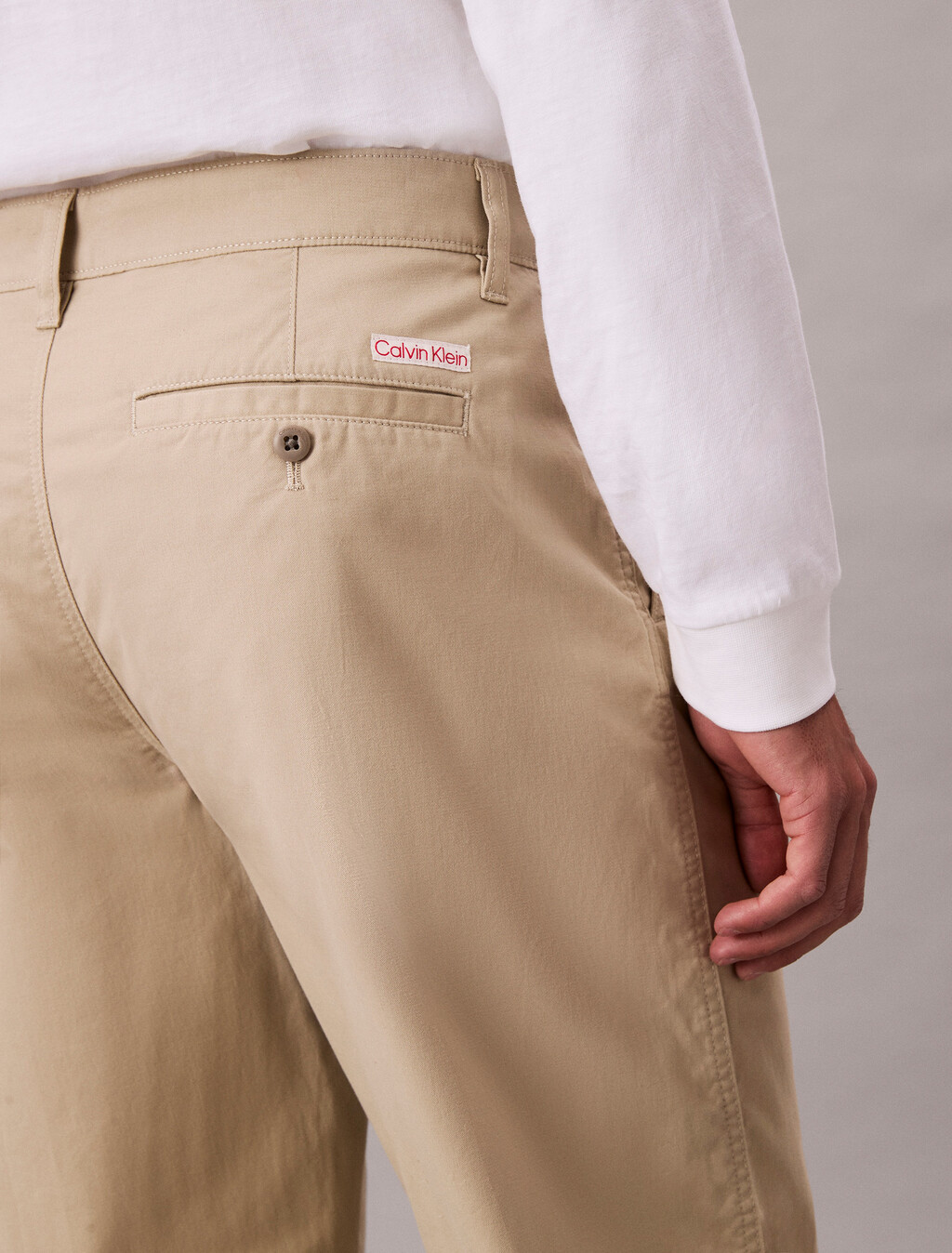 90s Straight Twill Chinos, Island Fossil, hi-res