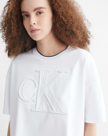 Premium Capsule Cropped Tee, Bright White, hi-res