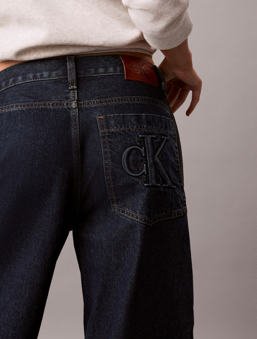 Relaxed Cargo Barrel Jeans, AUTUMN DUSK, hi-res