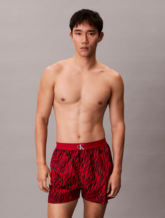 CK X Cotton Monogram Slim Boxer