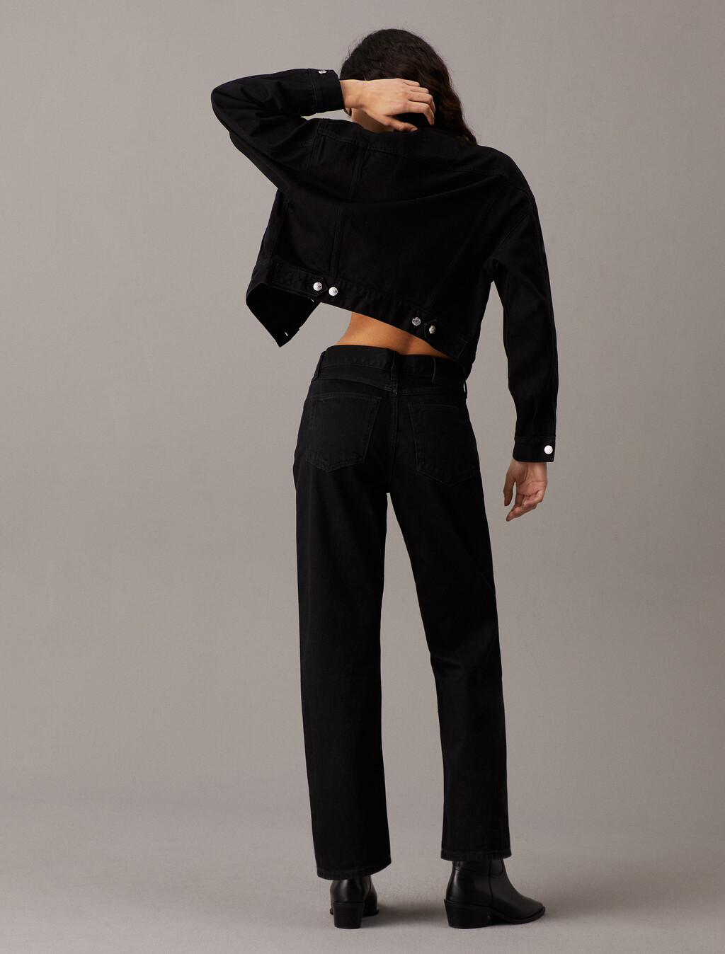 90's Straight Jeans, CK CLASSIC BLACK, hi-res