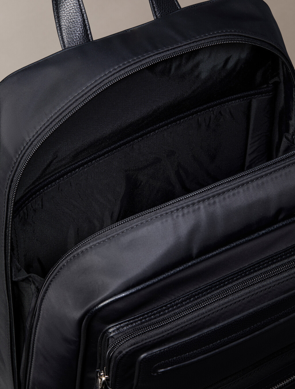 Square Laptop Trolley Backpack, Black, hi-res