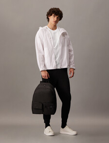 Monogram Slim Tee, Bright White, hi-res