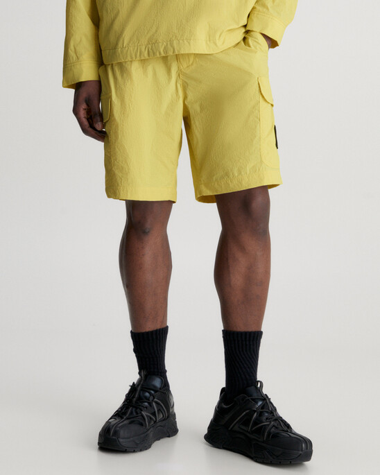 Recycled Nylon Cargo Shorts