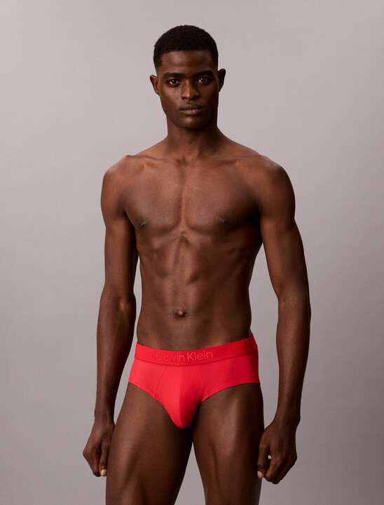 CK Black Microfiber Stretch Hip Brief