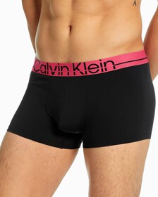 PRO FIT MICRO LOW RISE TRUNKS, Black w Gypsy Rose WB, hi-res