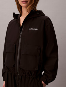 Tech Rain Jacket, Black, hi-res